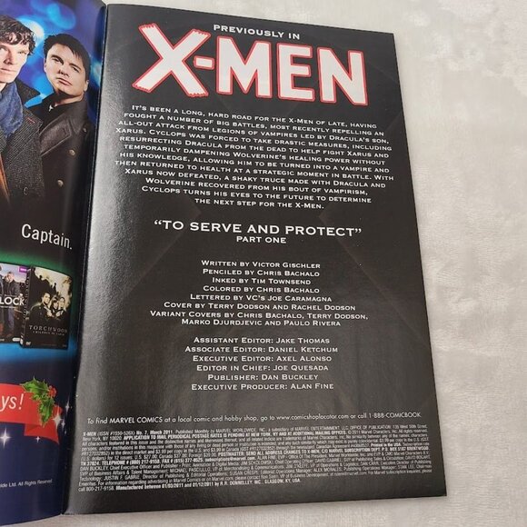 X-Men 7 Marvel Comics 2011 8.5 VF+ Terry Dodson Stealth Spider-Man 1:25 Variant - Picture 3 of 16